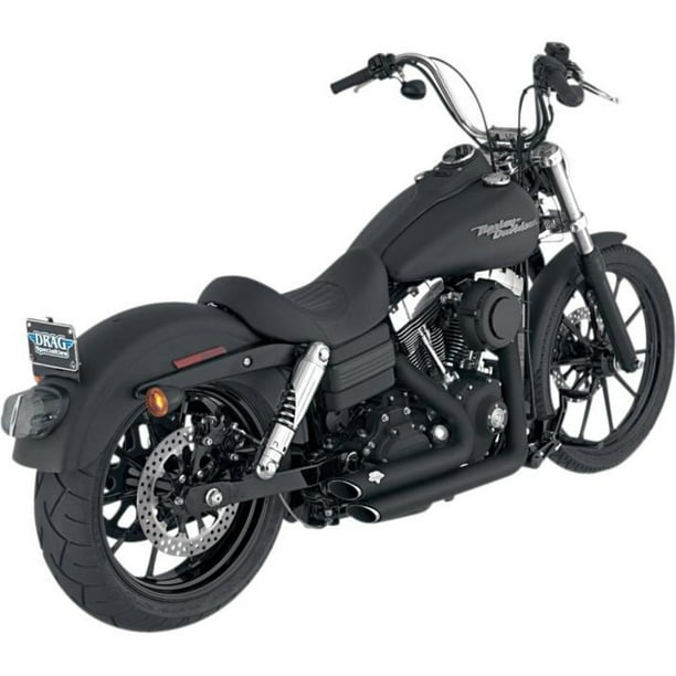 Harley-Davidson Dyna Wide Glide FXD Slice Cut Exhaust System 2.5" Street Bob